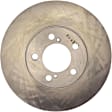 18A566A Front, Driver or Passenger Side Brake Disc, Plain Surface, 4.6L, 8Cyl