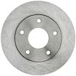 18A60A Brake Disc, Natural Finish, Plain Surface, OE Replacement Series