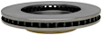 18A689A Front, Driver or Passenger Side Brake Disc, Natural Finish, Plain Surface, 1.8L, 4Cyl, OE Replacement Series