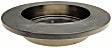 18A731A Rear, Driver or Passenger Side Brake Disc, Plain Surface, 5 Lugs,, Advantage Series