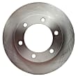 18A735A Front, Driver or Passenger Side Brake Disc, Plain Surface, 6 Lugs, 296.67 mm,, Advantage Series