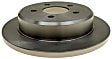 18A784A Rear Brake Disc, Plain Surface,, 4.6L, 8Cyl, OE Replacement Series