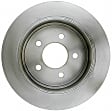 18A784A Rear Brake Disc, Plain Surface,, 4.6L, 8Cyl, OE Replacement Series