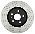 2016 Buick Regal - Front, Driver or Passenger Side Brake Disc, Slotted, 5 Lugs, 2.0L 4Cyl, Professional Series