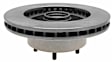 1969 Pontiac Catalina - Front, Driver or Passenger Side Brake Disc, Plain Surface, Advantage Series