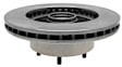 1969 Pontiac Catalina - Front, Driver or Passenger Side Brake Disc, Plain Surface, Advantage Series