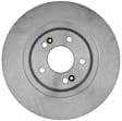 18A81010A Front Brake Disc, Plain Surface,, Advantage Series