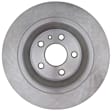 18A81012 Rear Brake Disc, Plain Surface, Solid,, Professional Series