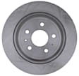 18A81012 Rear Brake Disc, Plain Surface, Solid,, Professional Series