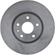 18A81014 Front Brake Disc, Plain Surface, Vented,, Professional Series