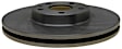 18A81014 Front Brake Disc, Plain Surface, Vented,, Professional Series