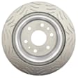 18A81032SD Rear, Driver or Passenger Side Brake Disc, Natural Finish, Slotted, Vented, 6 Lugs, Performance Gold Series