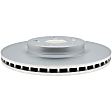 18A81040 Front Brake Disc, Plain Surface, 5 Lugs, FWD, 2.4L, 4Cyl, Gold Series