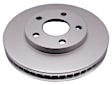 18A812AC Front, Driver or Passenger Side Brake Disc, Plain Surface, Advantage Series