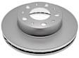 18A81766 Front, Driver or Passenger Side Brake Disc, Plain Surface, Vented, 5 Lugs, Professional Series