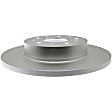 18A81999 Rear, Driver or Passenger Side Brake Disc, Plain Surface, 5 Lugs,, Gold Series