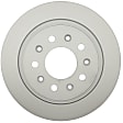 18A81999 Rear, Driver or Passenger Side Brake Disc, Plain Surface, 5 Lugs,, Gold Series