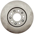 18A82000A Front, Driver or Passenger Side Brake Disc, Natural Finish, Plain Surface, Advantage Series