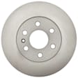 18A82038A Front, Driver or Passenger Side Brake Disc, Natural Finish, Plain Surface, Advantage Series
