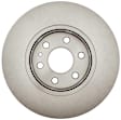 18A82038A Front, Driver or Passenger Side Brake Disc, Natural Finish, Plain Surface, Advantage Series