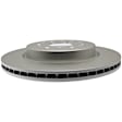 18A82060AC Rear, Driver or Passenger Side Brake Disc, Plain Surface, 6 Lugs, Advantage Series