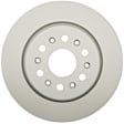 18A82060AC Rear, Driver or Passenger Side Brake Disc, Plain Surface, 6 Lugs, Advantage Series
