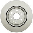 18A82060AC Rear, Driver or Passenger Side Brake Disc, Plain Surface, 6 Lugs, Advantage Series