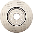 18A82061SD Front, Driver or Passenger Side Brake Disc, Slotted, 6 Lugs, Gold Series