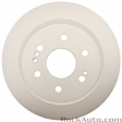 18A82457AC Rear, Driver or Passenger Side Brake Disc, Plain Surface, 6 Lugs, 345.19 mm, Advantage Series