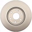 18A82458 Front, Driver or Passenger Side Brake Disc, Plain Surface, 6 Lugs, Gold Series
