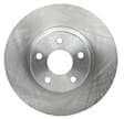 2001 Subaru Legacy - Front, Driver or Passenger Side Brake Disc, Natural Finish, Plain Surface, Vented, 5 Lugs, 277.11 mm, AWD,  With Dual Piston Caliper, Advantage Series