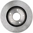 2000 Isuzu Hombre - Front, Driver or Passenger Side Brake Disc, Natural Finish, Plain Surface, Vented, 5 Lugs, 4WD, Advantage Series