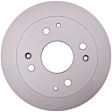 18A868AC Rear, Driver or Passenger Side Brake Disc, Plain Surface, 4 Lugs, FWD, Advantage Series