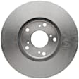 2004 Honda Accord - Front, Driver or Passenger Side Brake Disc, Natural Finish, Plain Surface, 5 Lugs, FWD,  With 11.1 in. Diameter Rotor, Professional Series