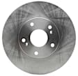 18A912A Brake Disc, Natural Finish, Plain Surface, 5 Lugs, 281.94 mm, Advantage Series