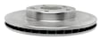 18A912A Brake Disc, Natural Finish, Plain Surface, 5 Lugs, 281.94 mm, Advantage Series