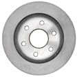 2004 Chevrolet Astro - Front, Driver or Passenger Side Brake Disc, Natural Finish, Plain Surface, Vented, 6 Lugs, AWD, Advantage Series