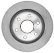 2004 Chevrolet Astro - Front, Driver or Passenger Side Brake Disc, Natural Finish, Plain Surface, Vented, 6 Lugs, AWD, Advantage Series