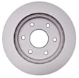 18A925AC Front, Driver or Passenger Side Brake Disc, Natural Finish, Plain Surface, Vented, 6 Lugs, 304.8 mm, Advantage Series