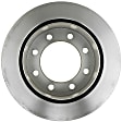 18A926 Rear, Driver or Passenger Side Brake Disc, Natural Finish, Plain Surface, 8 Lugs, 330.4 mm, Professional Series