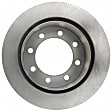 18A933A Rear, Driver or Passenger Side Brake Disc, Plain Surface, Vented, 8 Lugs,, Advantage Series