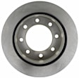 2002 Ford F-350 Super Duty - Rear, Driver or Passenger Side Brake Disc, Natural Finish, Plain Surface, 8 Lugs, Without Dual Rear Wheels, 5.4L 8Cyl, Advantage Series