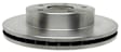 18A937A Front, Driver or Passenger Side Brake Disc, Plain Surface, 5 Lugs,, Advantage Series