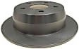 18A938A Rear Brake Disc, Plain Surface, 5 Lugs,, Advantage Series