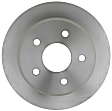 18A938A Rear Brake Disc, Plain Surface, 5 Lugs,, Advantage Series
