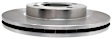 18A967A Front Brake Disc, Plain Surface, 4 Lugs,, Advantage Series