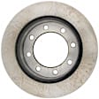 18A968 Front, Driver or Passenger Side Brake Disc, Natural Finish, Plain Surface, DuraStop Series