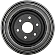 1994 GMC Yukon - Rear Brake Drum, 6 x 5.5 in. Bolt Pattern, 13.34 in. Diameter, 6.5L 8Cyl, with 11 IN Brakes; with 6 Stud Rotor