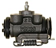 2002 Isuzu NPR - Rear, Driver Side, Frontward Wheel Cylinder, 5.7L 8Cyl, GAS, From 07/2002, With Bleeder Screw