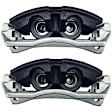 18FR12277KSD Rear Gold Series Brake Caliper, 2-Wheel Set